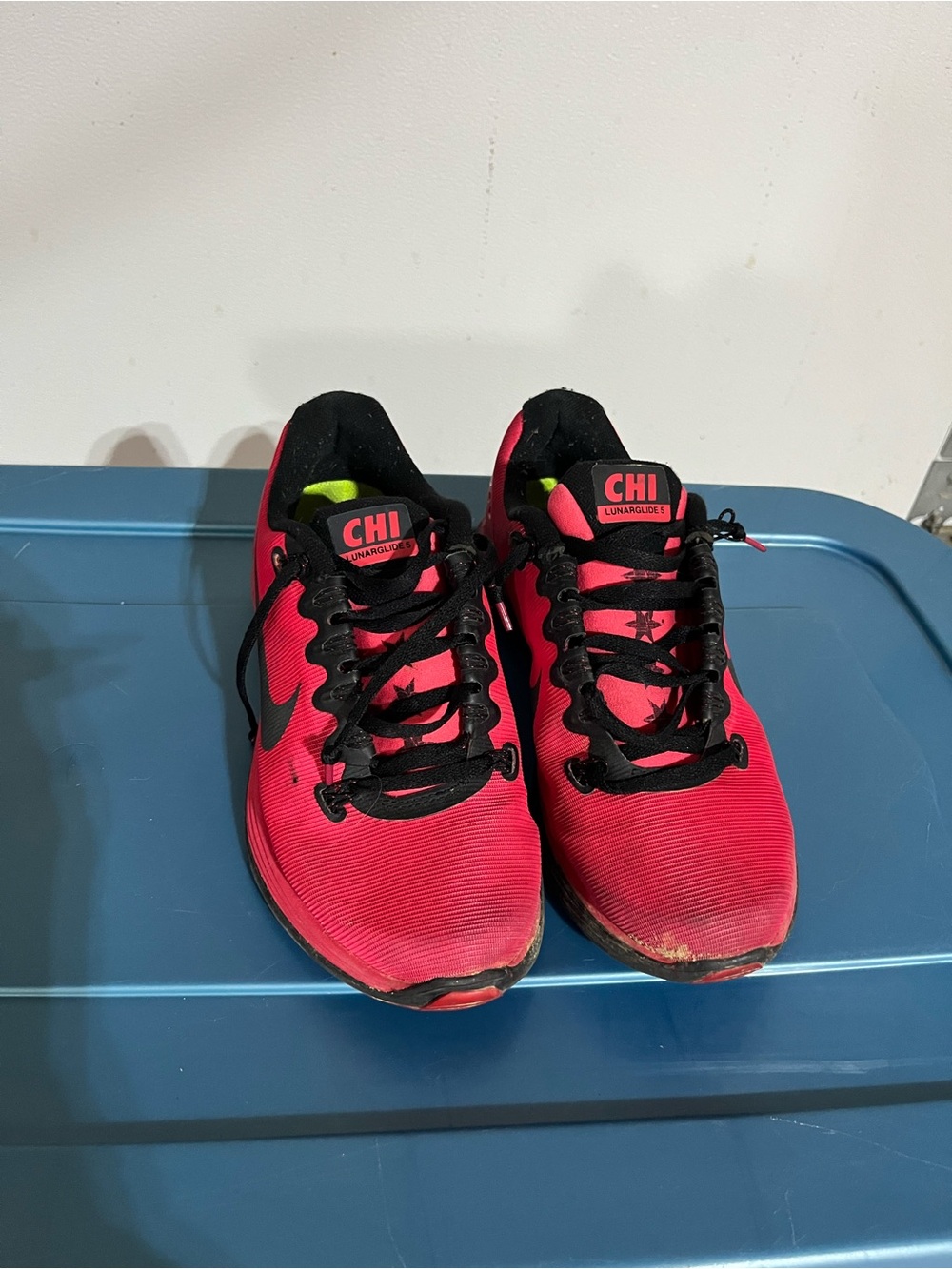 Women’s Red and Black Athletic Shoes